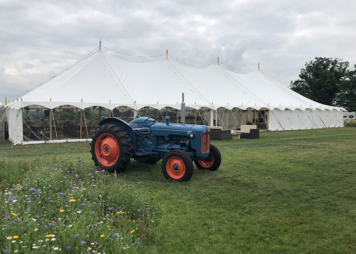 Marquee tractor